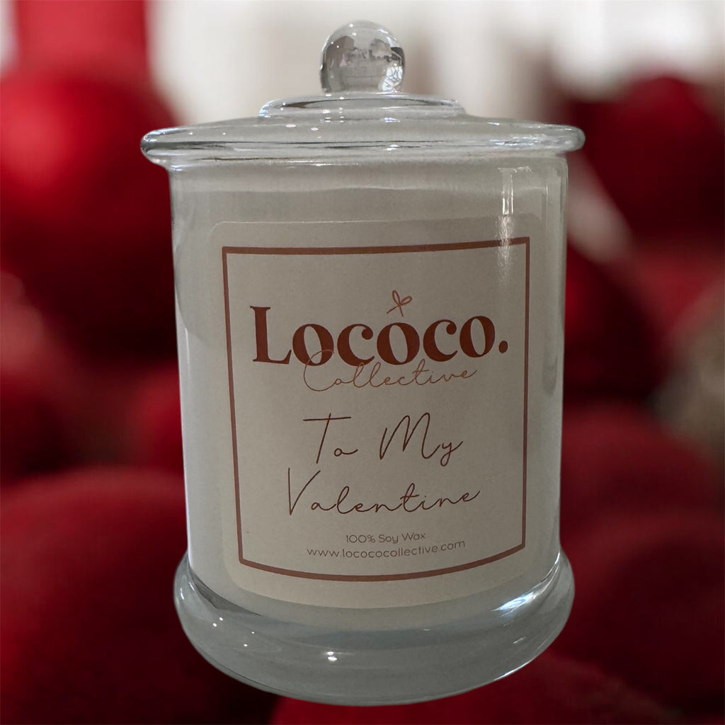 To My Valentine Candle